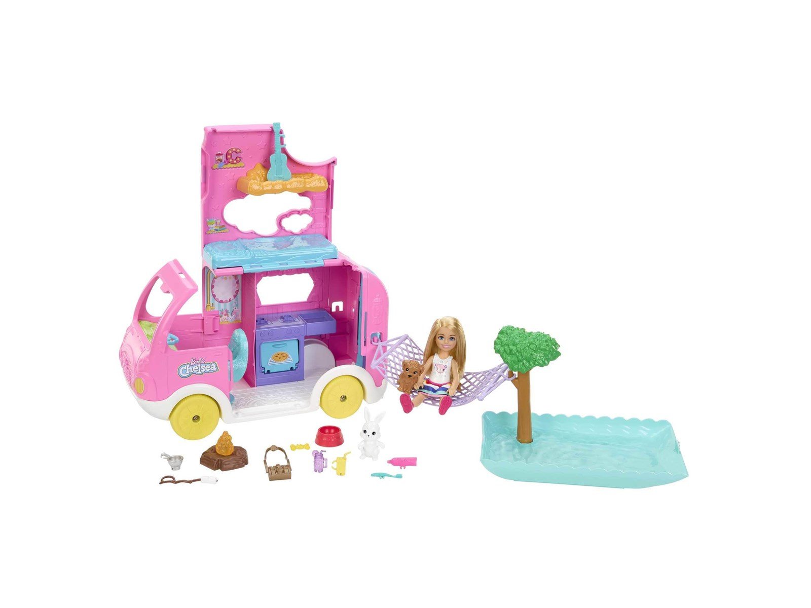 Barbie Chelsea 2-in-1 Camper Spielset Barbie Chelsea 2-in-1 Camper Spielset